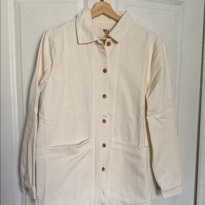 NWT Sezane Will Jacket in Ecru